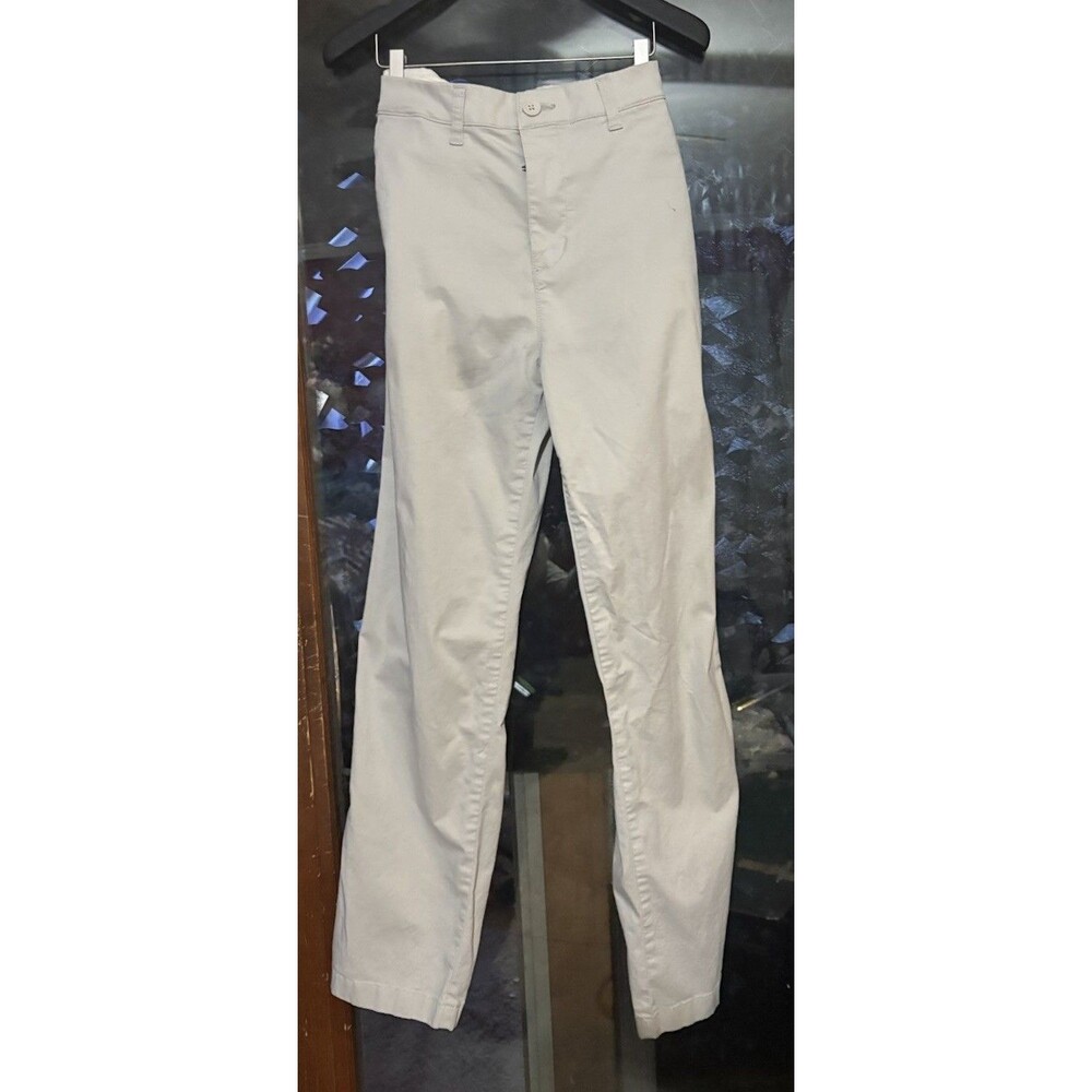 Hollister Pants Mens 30x32 Tan Khaki Straight Button Fly Chino Workwear Casual